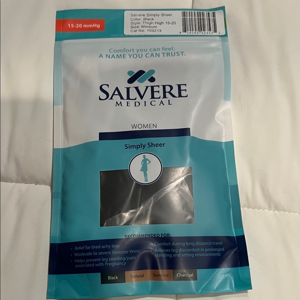 Salvere Thigh High Compression Hose